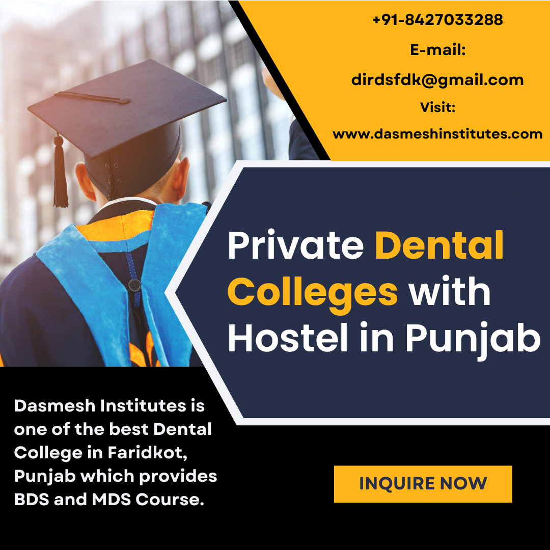 Private Dental Colleges with Hostel in Punjab
